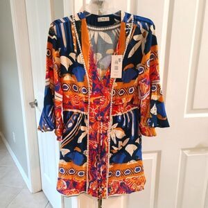 Maaji Midnight Sky Marlee Kaftan Size M NWT